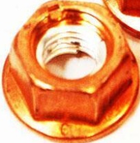 3 Genuine VAUXHALL Astra Meriva Zafira Front Exhaust Pipe Nuts NEW 9157116