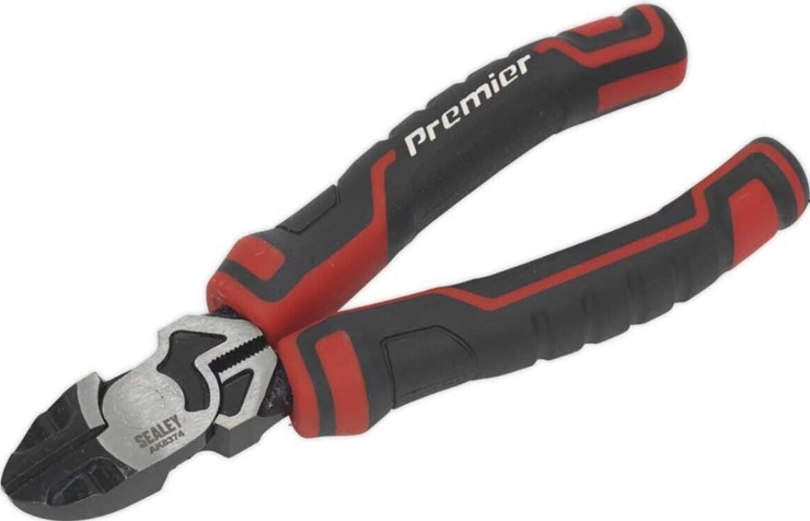 Sealey AK8374 High Leverage Side Cutters 160mm Snips Diagonal Plier Pliers