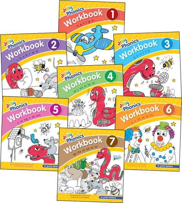 Jolly Phonics Workbooks Set Of 7