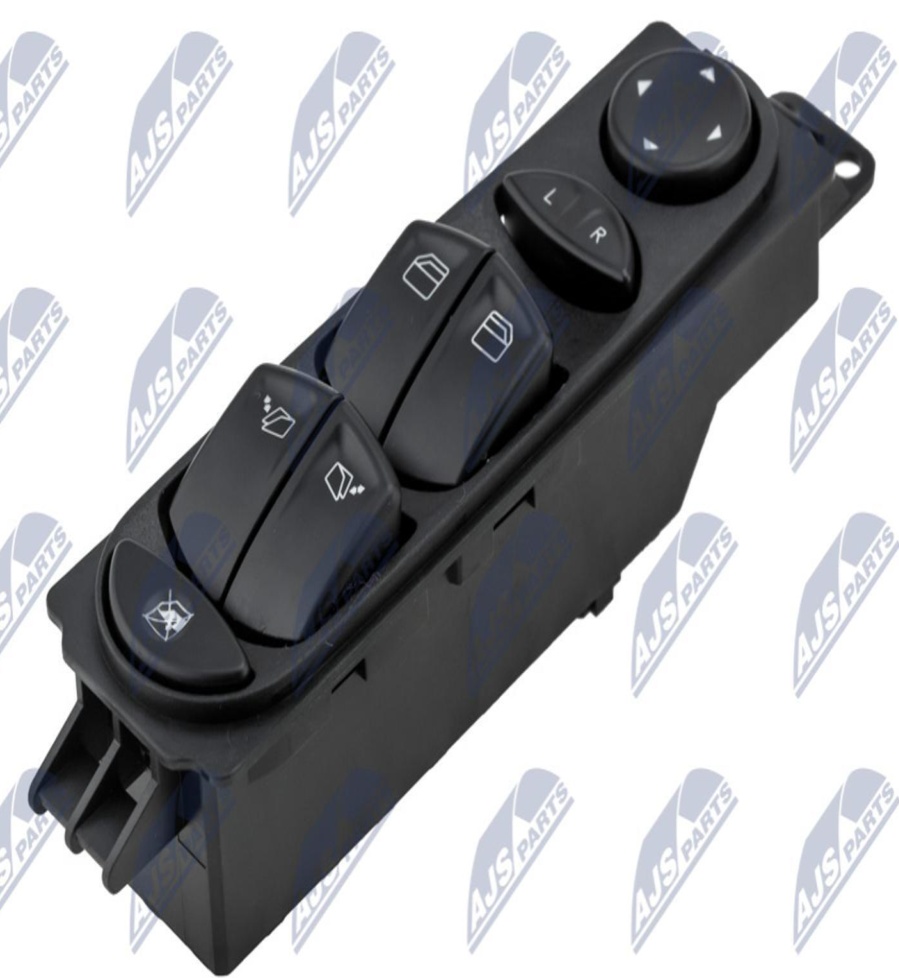 Left Front NTY EWS-ME-089 Switch, window regulator for MERCEDES-BENZ