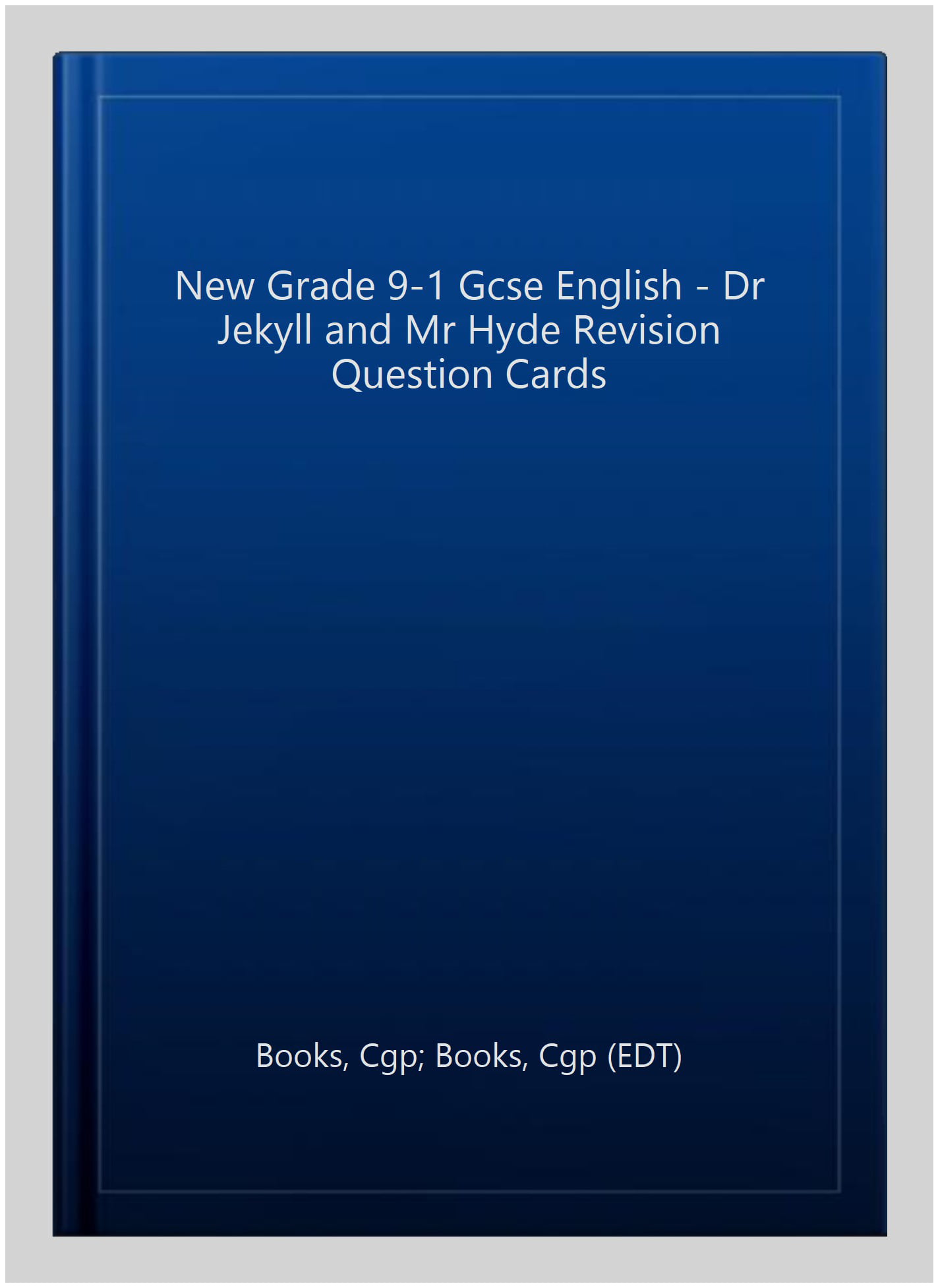 GCSE English - Dr Jekyll and Mr Hyde Revision Question Cards