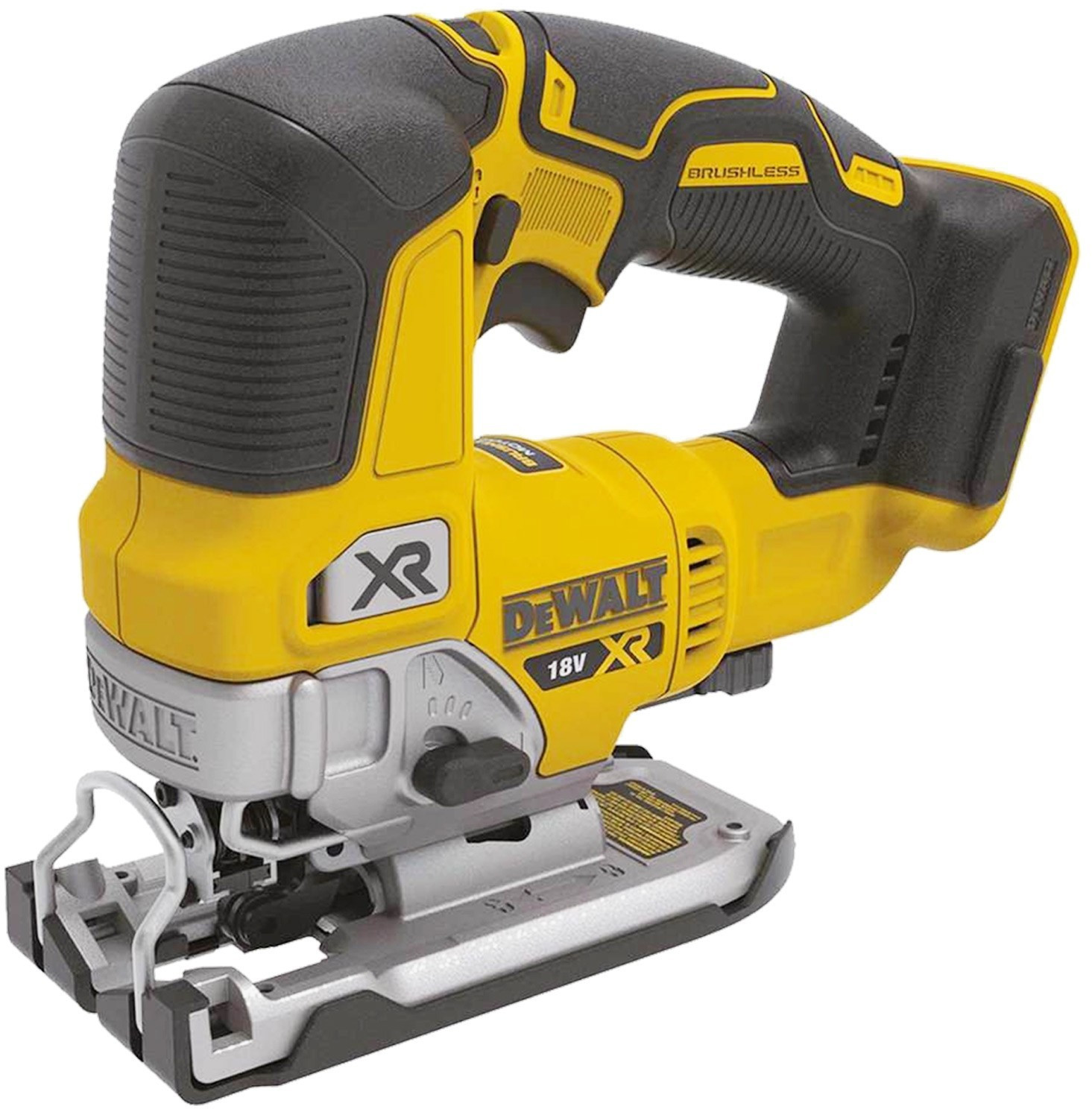 DeWalt DCS334 18V Brushless Top Handle Jigsaw + 2 x 4Ah Batteries, Charger &Case