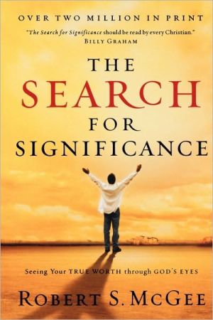 The Search for Significance by Robert McGee - 9780849944246