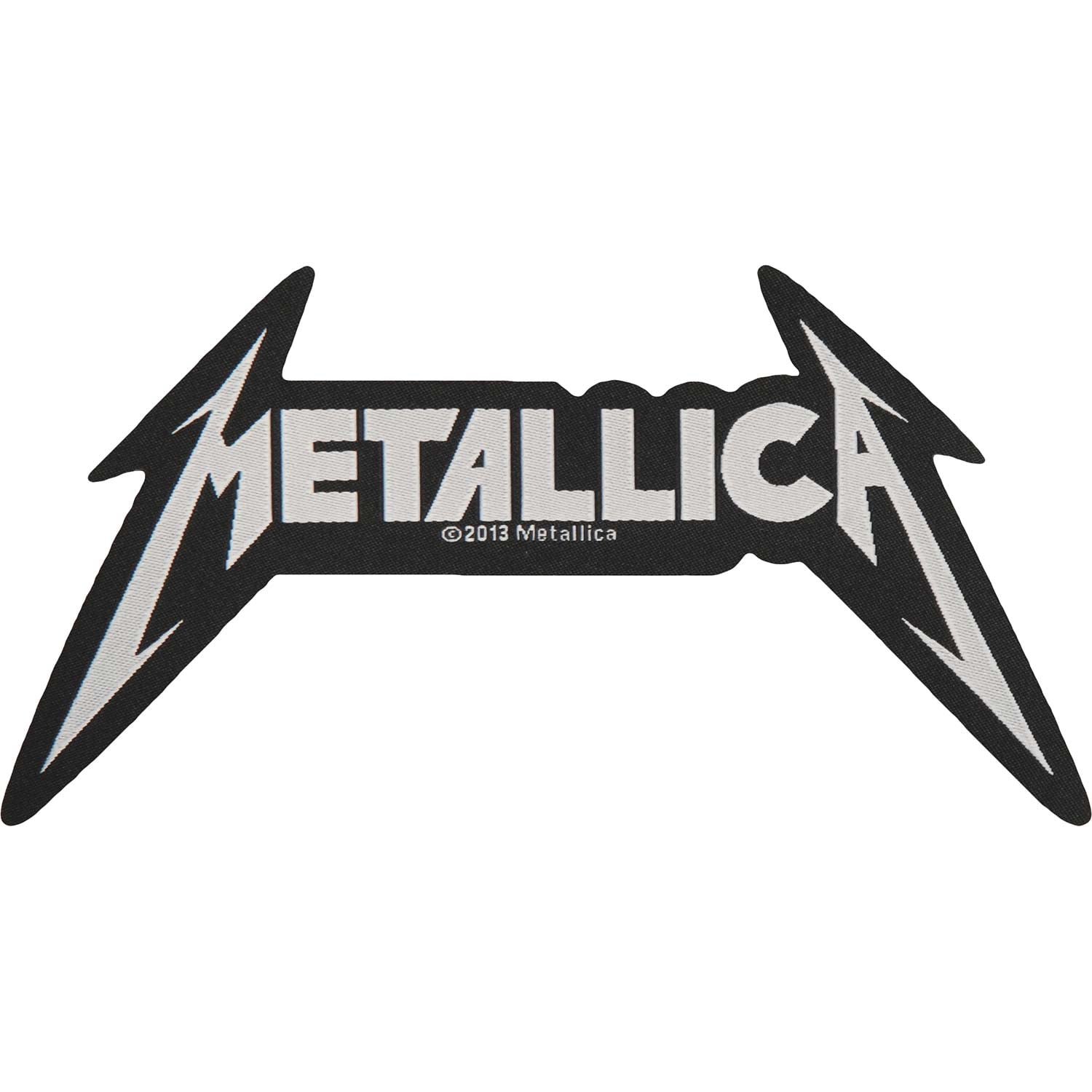 Metallica Men's Black - Shaped Logo Standard Patch - Image 5