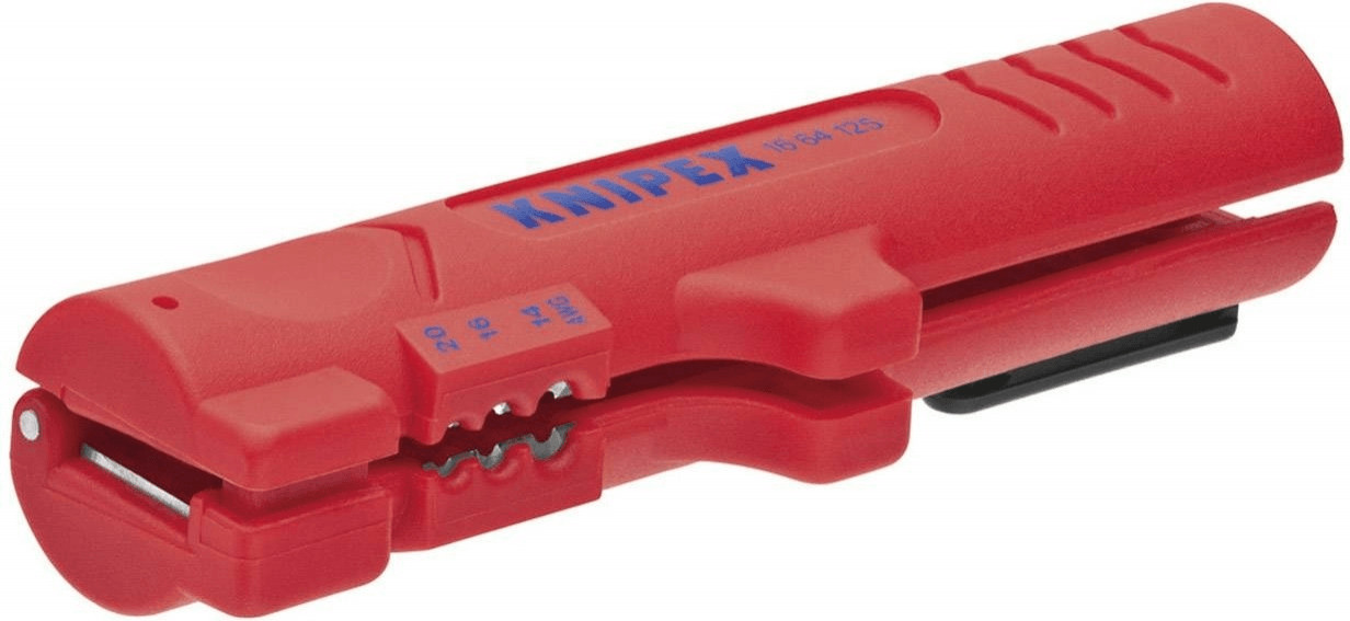 Knipex Electricians Cable Stripping Dismanting Tool For Round/Flat Wire 1664125
