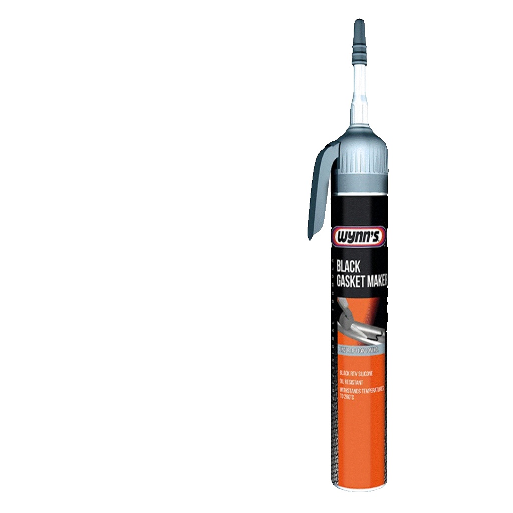 Granville High Temp BLACK Instant Gasket Silicone Sealant - 200ml