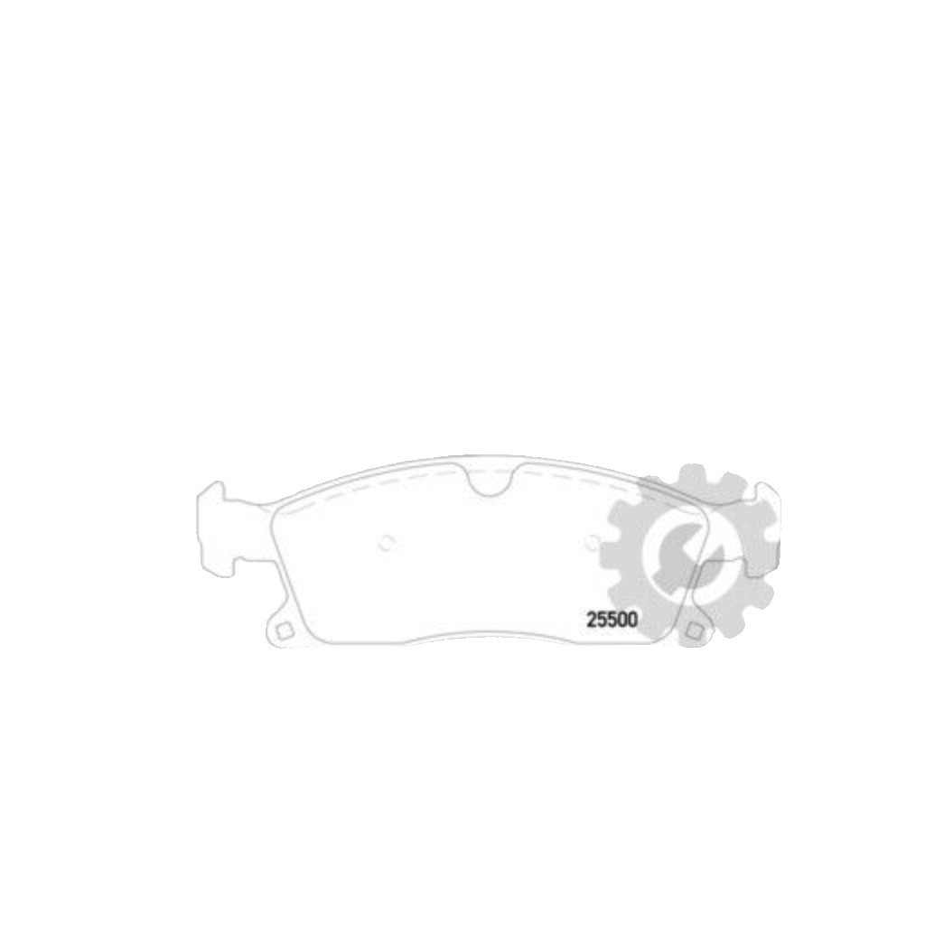 BREMBO Brake Pad Set With Piston Clip P50109 Fits Mercedes Front Axle - Quality