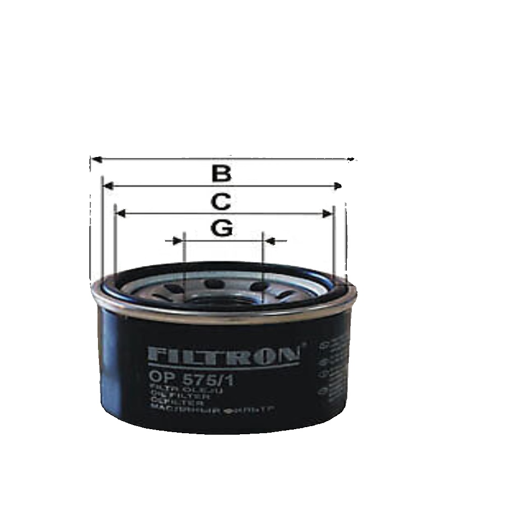 Fits FILTRON OP 575/1 SMART FORTWO II OIL FILTER  ⭐UK Stock⭐