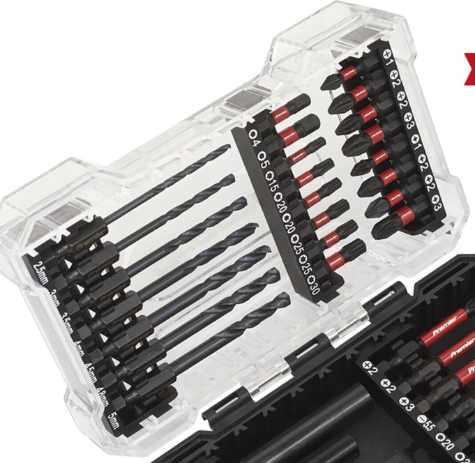 Sealey AK8284 Impact Grade Power Tool Bit Set 35pc
