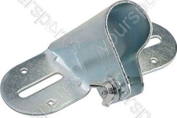 The Dustpan & Brush Store Heavy Duty Metal Broom Brush Handle Bracket With Adjustable Brace Diameter To Support Fixed Push Broom Handles (1) - Image 3