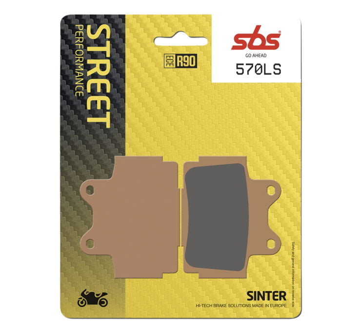 Brake Pads for YAMAHA TZR 125 1997-1999 Rear Street SBS