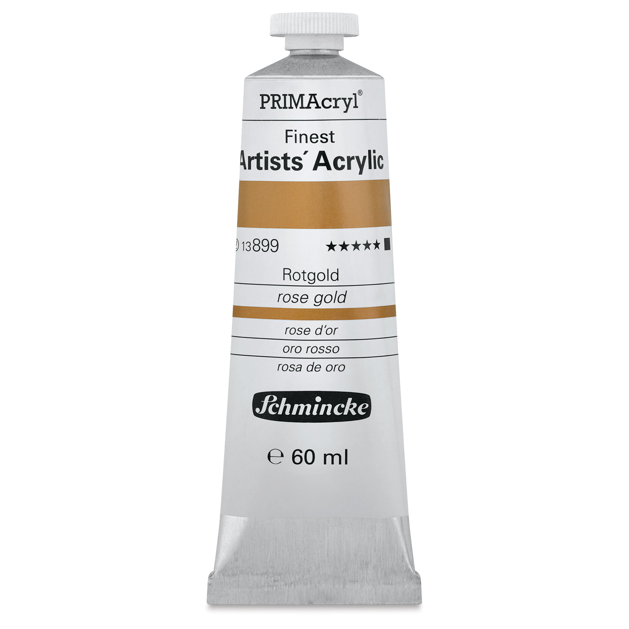 Schmincke : Primacryl Acrylic Paint : 60ml : Rose Gold