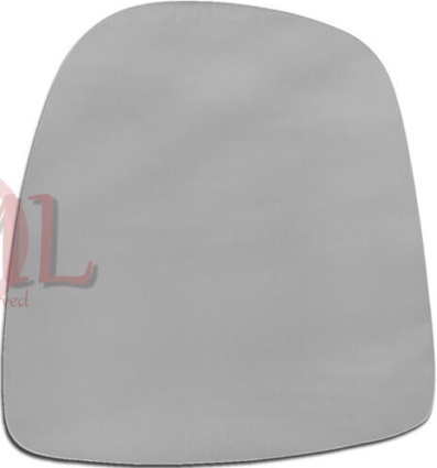 VAUXHALL VIVARO 2001->2014 DOOR MIRROR GLASS SILVER, HEATED & BASE,RIGHT SIDE