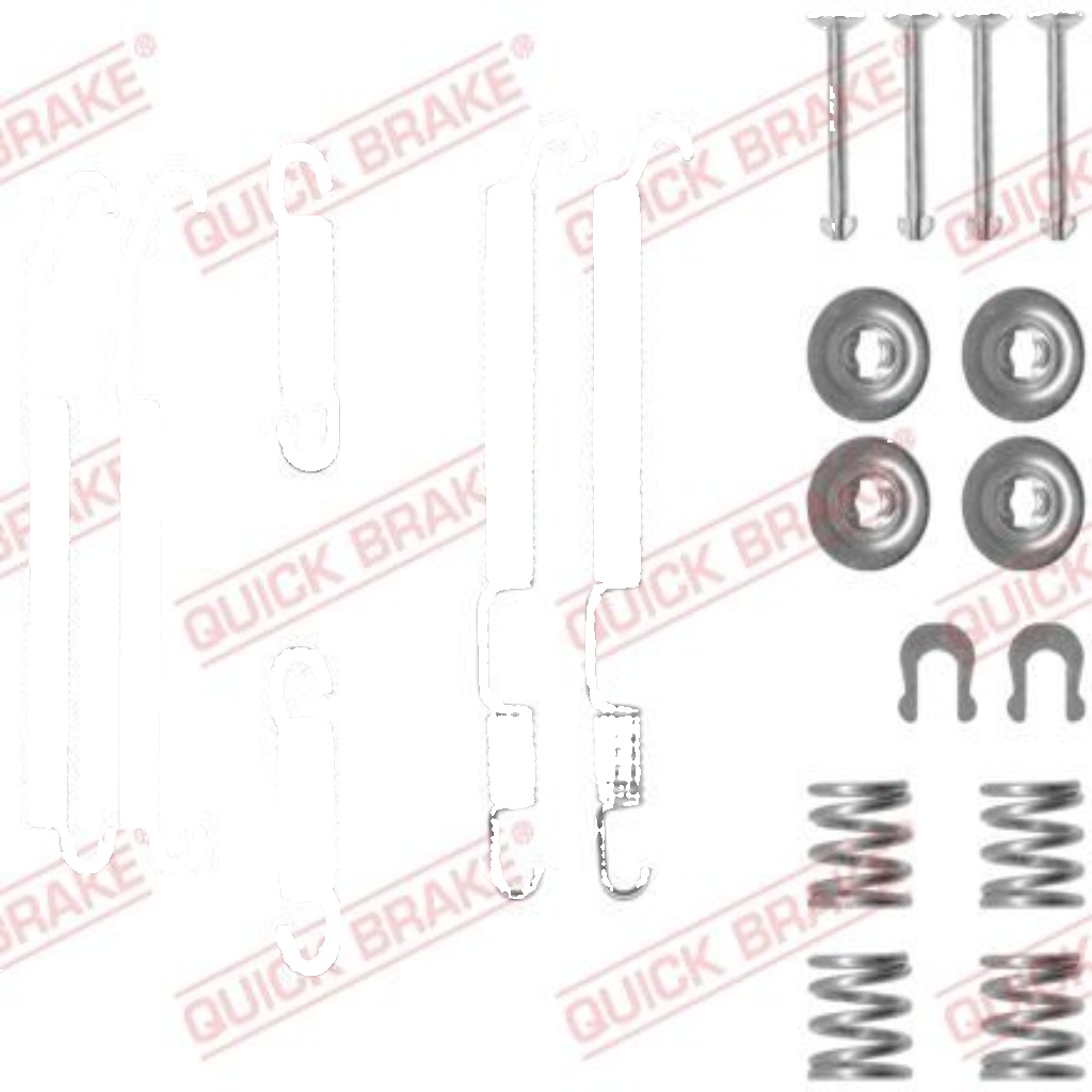 Fits QUICK BRAKE 105-0760 ACCESSORY KIT, DRUM BRAKE SHOES ⭐UK Stock⭐ - Image 3