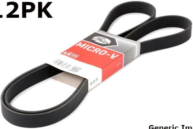 2x ✅Fits GATES GAT12PK717 V-ribbed Belt GAT12PK717 Multi-V-belt (12P ⭐UK Seller⭐ - Image 8