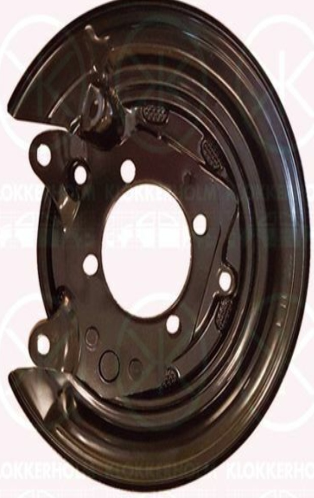 Brake disc cover Rear Axle Left 8116877 KLOKKERHOLM for TOYOTA COROLLA