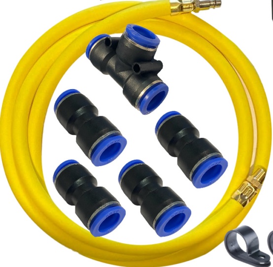 Pro Series Workshop Air Line Starter Kit-Air Line Fittings-9m Kit-Euro HiFlow 05