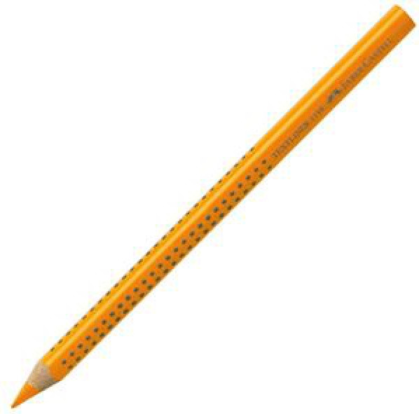 Matita evidenziatore Faber-Castell Textliner Dry 1148 Grip Jumbo  arancione fluo