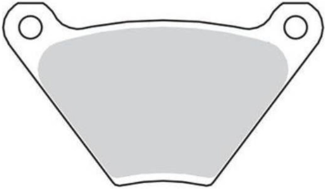 Brake Pads for HARLEY WIDE 1340 GLIDE FXWG 1980-1983 Front Organic V-Twin SBS