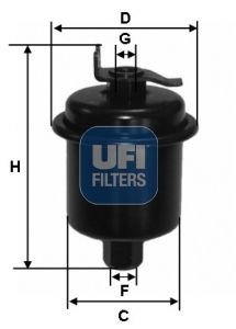 FUEL FILTER 31.621.00 FOR ROVER 400/II/Hatchback 600 HONDA CAPA LEGEND/III 2.3L