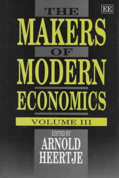 The Makers of Modern Economics - 9781858985466