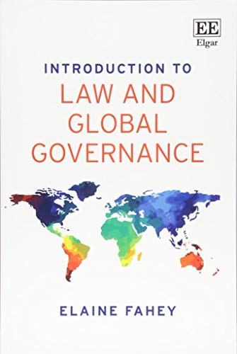 Introduction to Law and Global Governance Fahey Paperback Edward Elgar