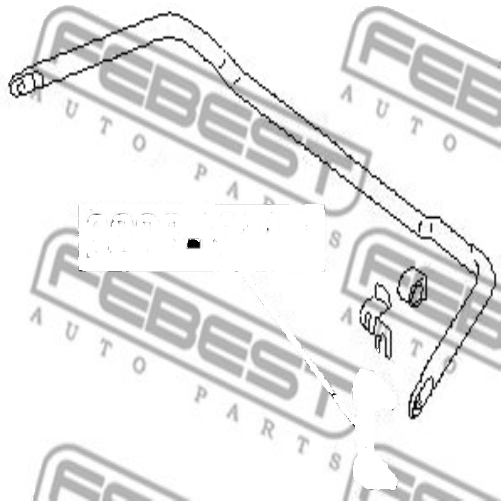 Fits FEBEST 0223-K11R STAB ROD. REAR NISSAN PRIMERA P12E 2002.01-2007 ⭐UK Stock⭐