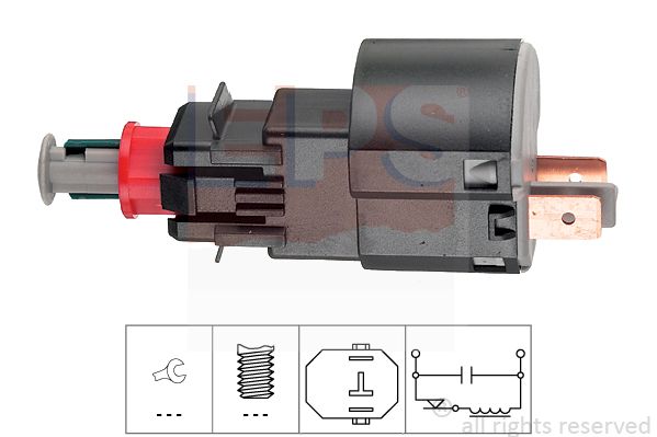 STOP LIGHT SWITCH 1.810.162 FOR VAUXHALL OPEL X20XEV/20SE 20XXEV/XSE/SE 2.0L