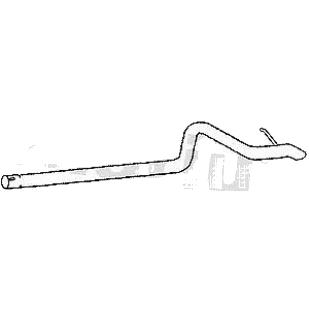Klarius FE1053Q Exhaust Tailpipe TRANSIT 2.4TDCI DPF LWB 07-14