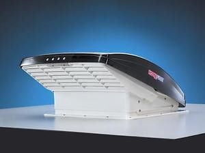 MAXXAIR MAXXFAN Smoke Top 400 x 400 Deluxe Roof Vent Fan Campervan Motorhome