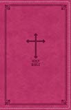 NKJV, Deluxe Gift Bible, Leathersoft, Pink, Red Letter, Comfo... - 9780718075279