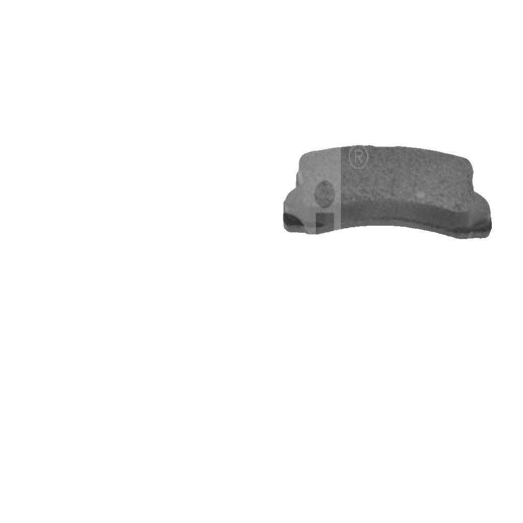 FEBI 16743 BRAKE PAD SET DISC BRAKE Rear