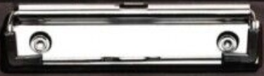 2x A4 CLIPBOARD Black with PEN HOLDER PVC CLIP BOARD Filing Heavy Duty Clip