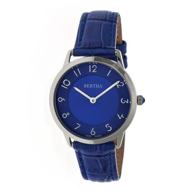 Bertha - Women's - Abby Watch - Leather - Blue
