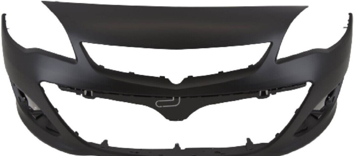Front Bumper Primed No PDC Or Washer Holes Fits Vauxhall Astra J 5Dr 2012-2015