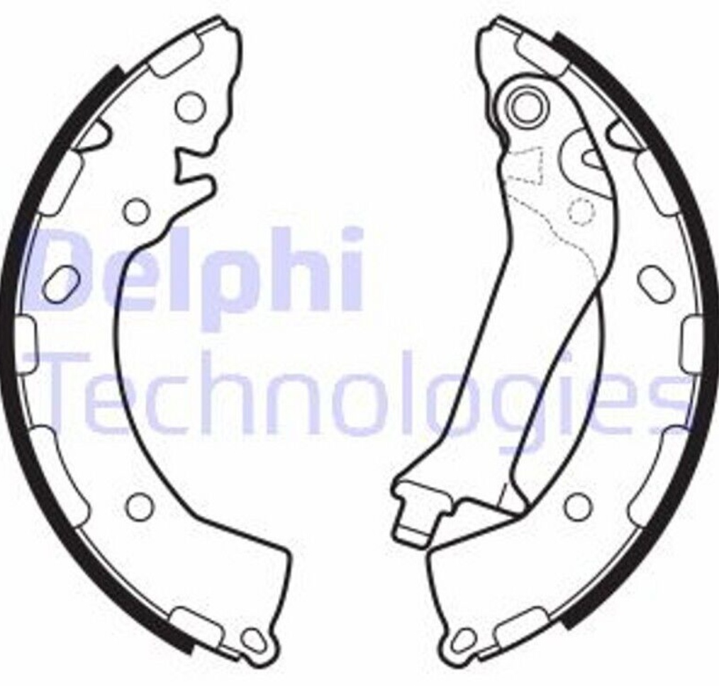 LS2150 DELPHI BRAKE SHOE SET REAR AXLE FOR HYUNDAI KIA