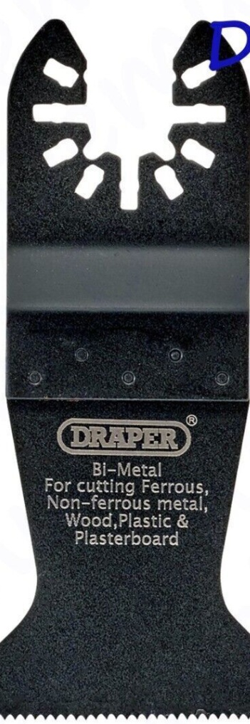 Draper 70468 Oscillating Multi-Tool Plunge Cutting Blade 65mm