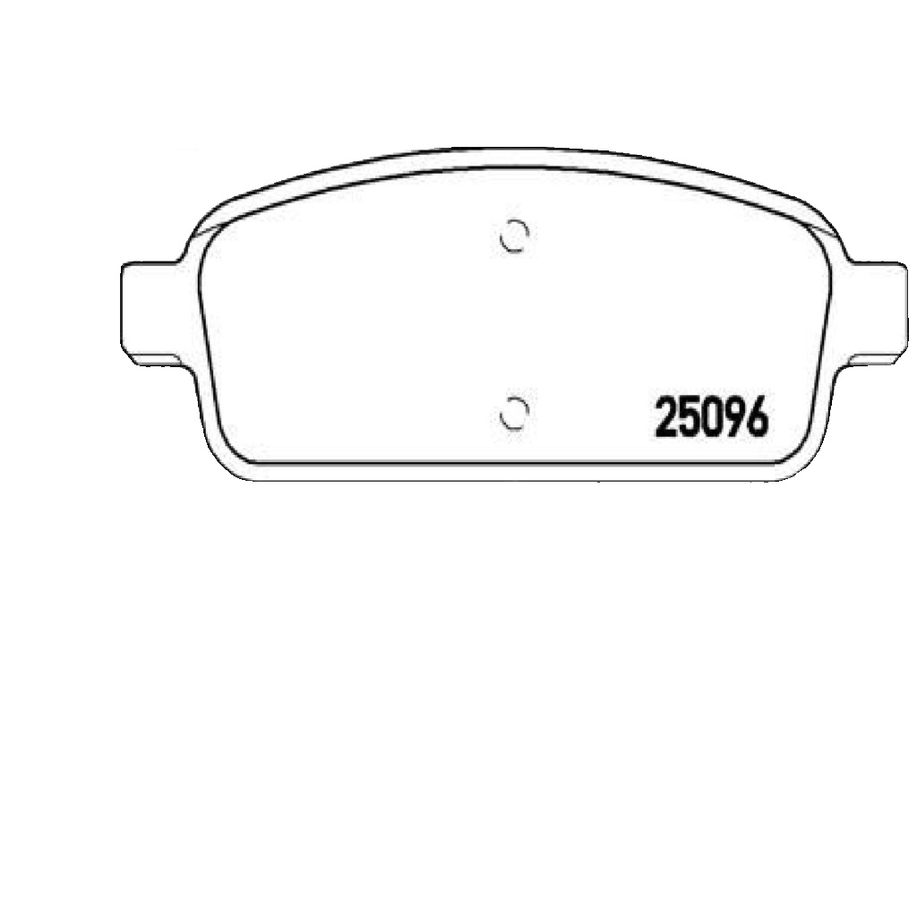 Brembo Brake Pad Rear - P59080x