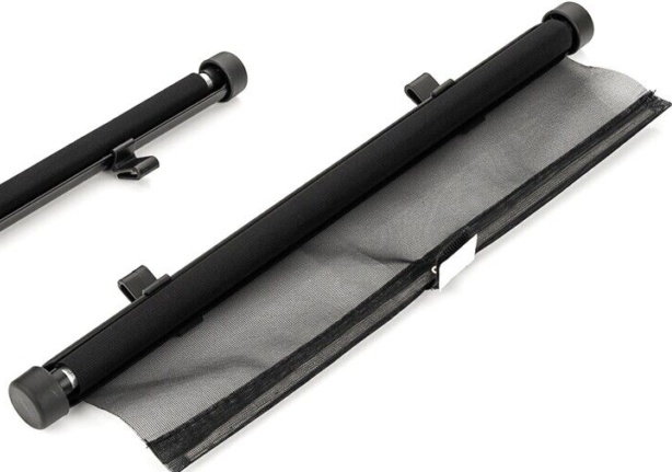 2x Sunshade Roller UV Protection Side Window Cover Transparent for Mercedes