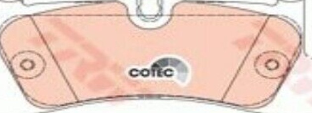TRW GDB1875 BRAKE PAD SET DISC BRAKE Rear