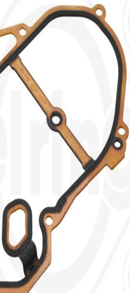 Timing cover gasket engine sided 051.930 ELRING for OPEL CADILLAC SAAB CHEVROLET