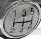 3RG 25209 Gear Knob for PEUGEOT
