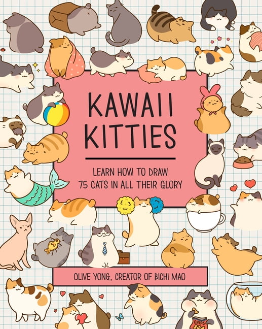 Kawaii Kitties: Learn How to Draw 75 Cats in All Their Glory (6) - Image 2