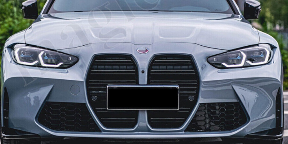 FOR BMW 4 SERIES G22 COUPE G23 CONVERTIBLE FRONT RADIATOR GRILLE GLOSS BLACK 21+