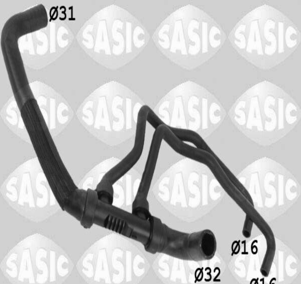 Lower SASIC 3404175 Radiator Hose for RENAULT