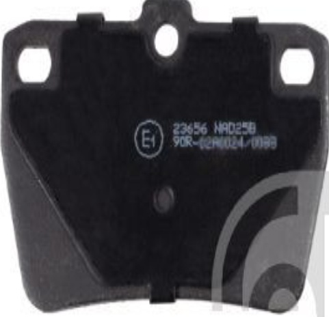 Rear FEBI BILSTEIN 16723 Brake Pad Set, disc brake for TOYOTA