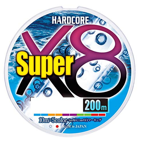 Yo Zuri Duel P.E Line Hardcore Super X8 200m P.E 0.8 16lb (0.15mm) H4315-5C
