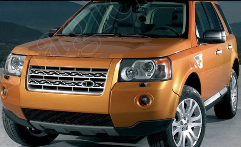 2x Front Headlight Lens Cover For Land Rover LR2 Freelander 2 07-12 Replacement