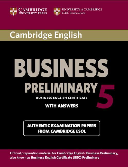 Cambridge English Business 5 Preliminary Student's Book with ... - 9781107631953