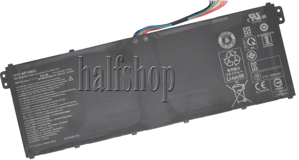 Laptop Battery AP16M5J For Acer Aspire 3 A14 A15 A315-21 A315-51 ES1-523-2342